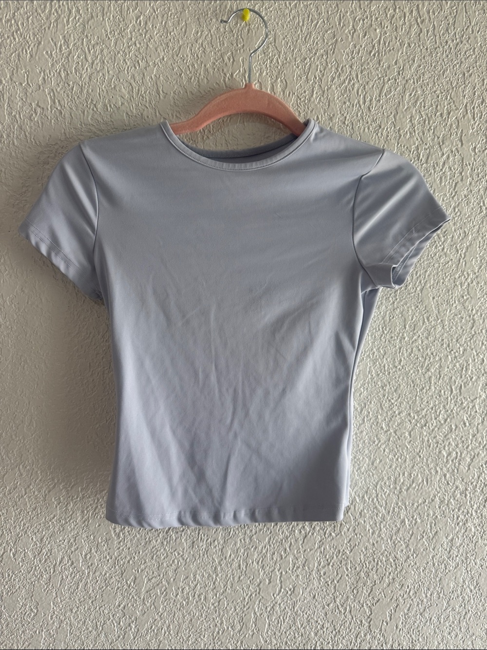 Edikted Light Blue Short Sleeve Crewneck Tee